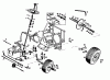 Gutbrod Sprint 800 E 02840.05 (1988) Listas de piezas de repuesto y dibujos Drive system, Steering wheel, Steering, Wheels