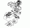 Gutbrod RSB 100-12 04015.02 (1991) Listas de piezas de repuesto y dibujos Pedals, Rear wheels 20x8