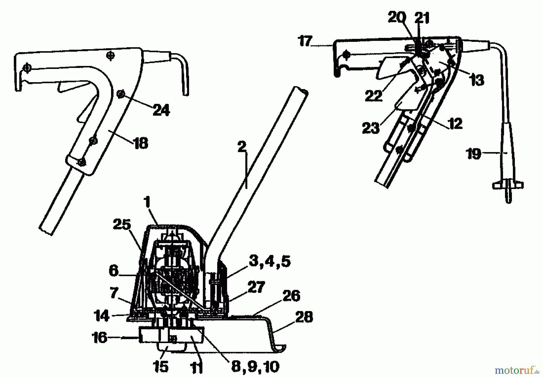  Golf Electric trimmer 420 RAPS 02811.01  (1991) Basic machine