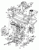 Raiffeisen 11 N 132-430E628 (1992) Listas de piezas de repuesto y dibujos Drive system, Engine pulley, Pedal, Rear wheels