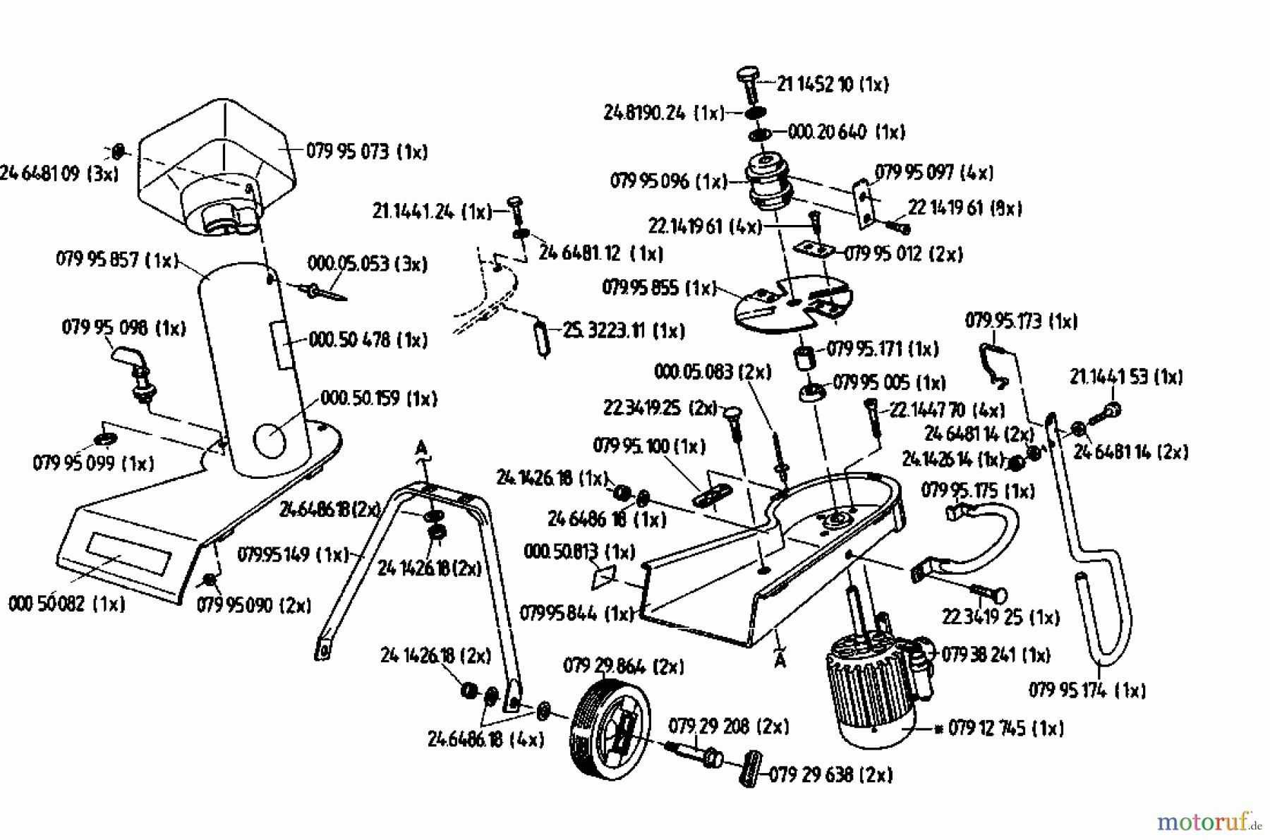  Gutbrod Chipper GAE 25 04002.07  (1993) Basic machine
