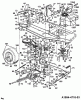 Floraself B 12 134H352D668 (1994) Listas de piezas de repuesto y dibujos Drive system, Engine pulley, Pedal, Rear wheels