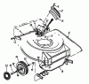 MTD GES 53 125-478C678 (1995) Listas de piezas de repuesto y dibujos Height adjustment, Front wheels