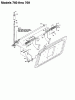 MTD K 765 N 135N766N678 (1995) Listas de piezas de repuesto y dibujos Lifting mecanism catcher