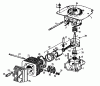 Gutbrod BM 100-2/G 07508.06 (1996) Listas de piezas de repuesto y dibujos Crankcase, Cylinder
