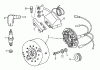 Gutbrod BM 100-2/G 07508.06 (1996) Listas de piezas de repuesto y dibujos Flywheel, Ignition