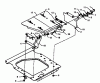 MTD 1 B 145 13AM765N606 (1997) Listas de piezas de repuesto y dibujos Seat bracket