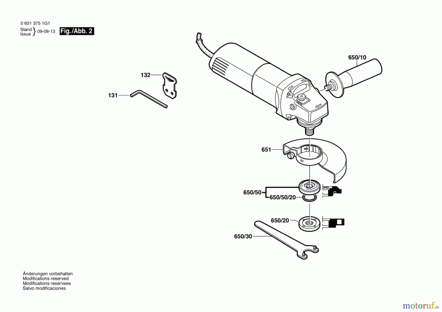  Bosch Werkzeug Winkelschleifer WKS 125 Seite 2