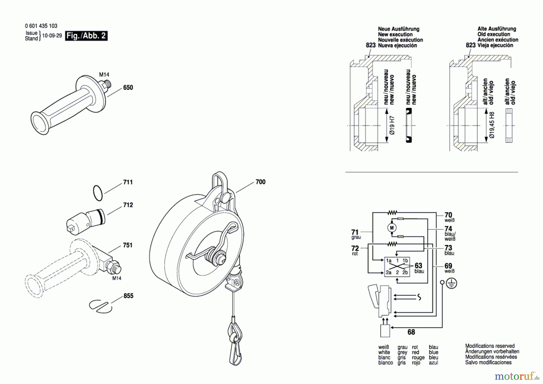  Bosch Werkzeug Schlagschrauber 1435 R Seite 2