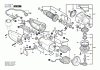 Bosch Winkelschleifer GWS 23-180 Listas de piezas de repuesto y dibujos Seite 1