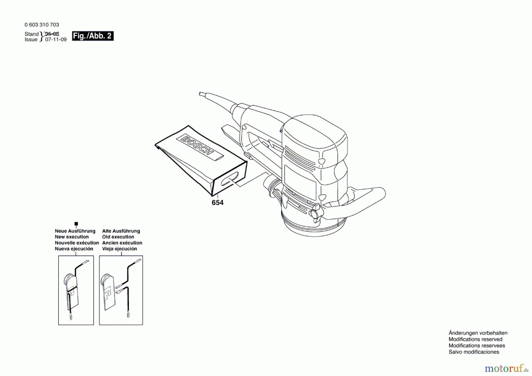  Bosch Werkzeug Exzenterschleifer PEX 12 AE Seite 2