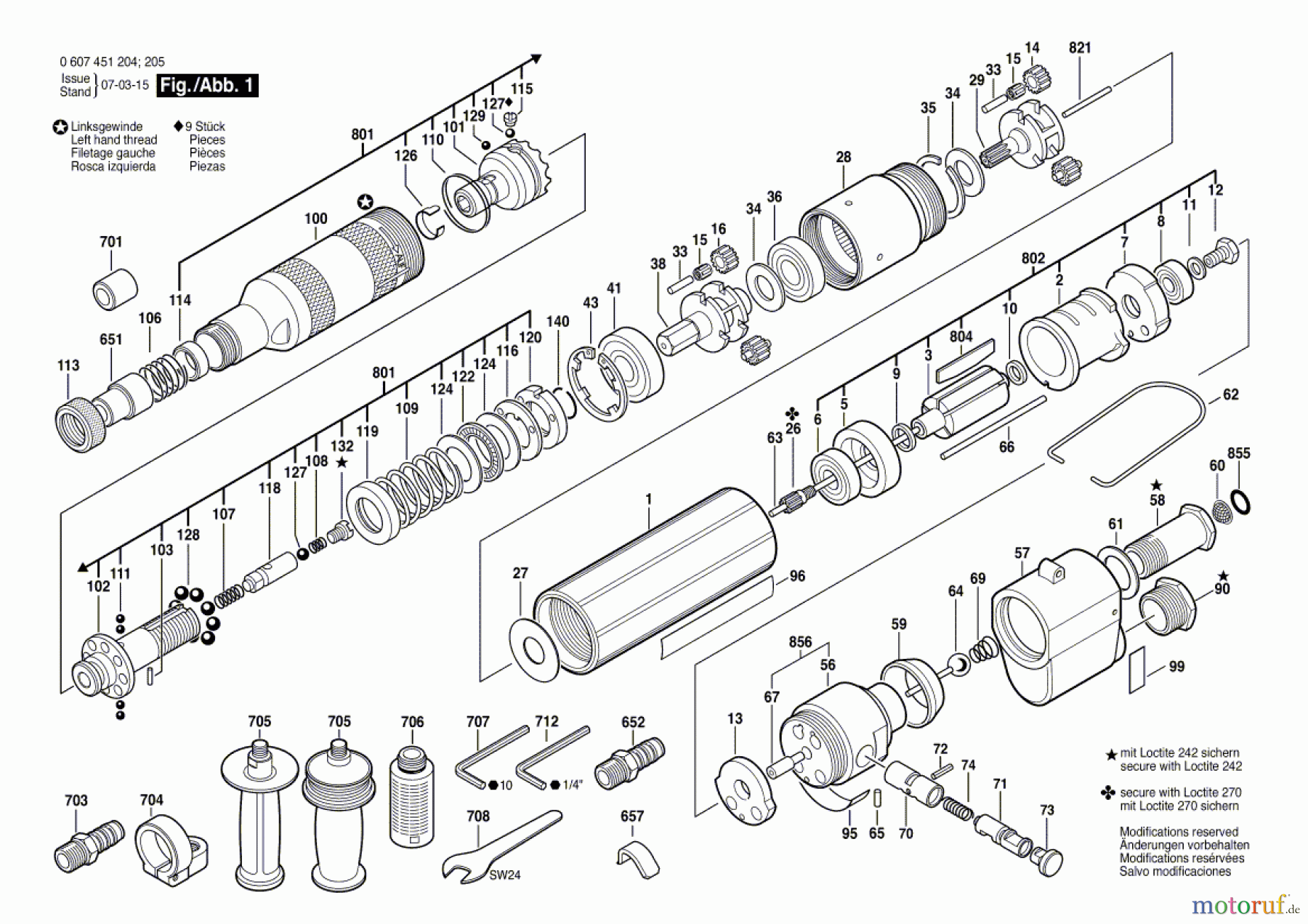 Bosch Werkzeug Pw-Schrauber-Ind 370 WATT-SERIE Seite 1