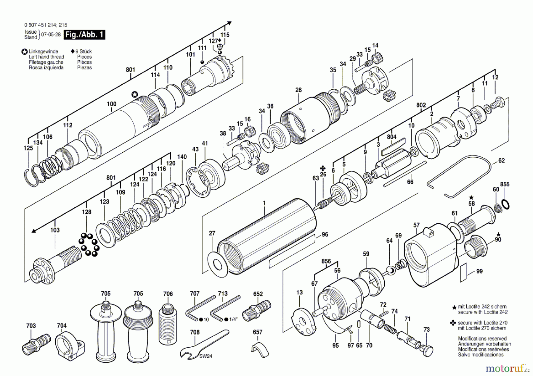 Bosch Werkzeug Pw-Schrauber-Ind 370 WATT-SERIE Seite 1