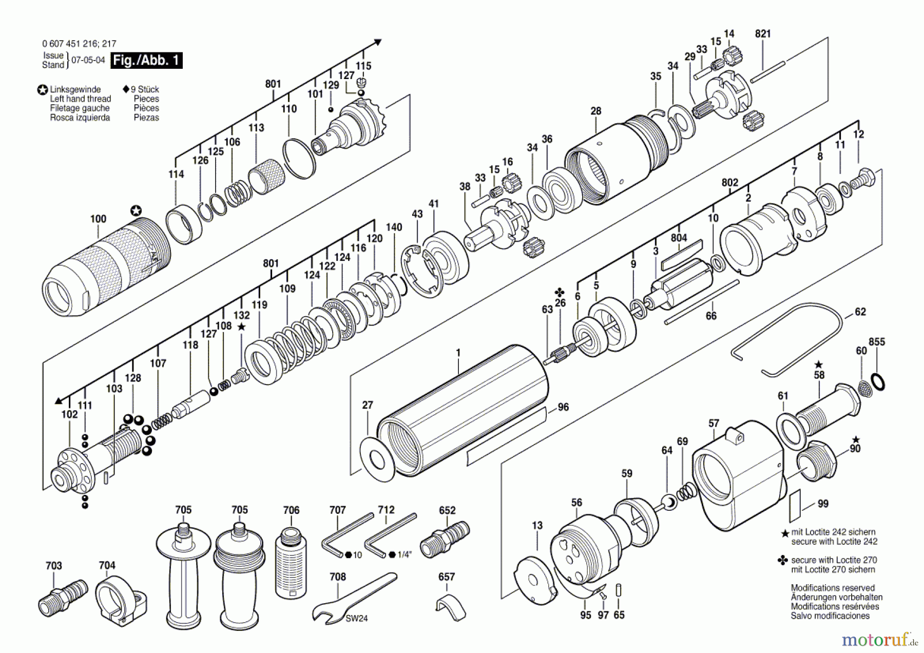 Bosch Werkzeug Pw-Schrauber-Ind 370 WATT-SERIE Seite 1