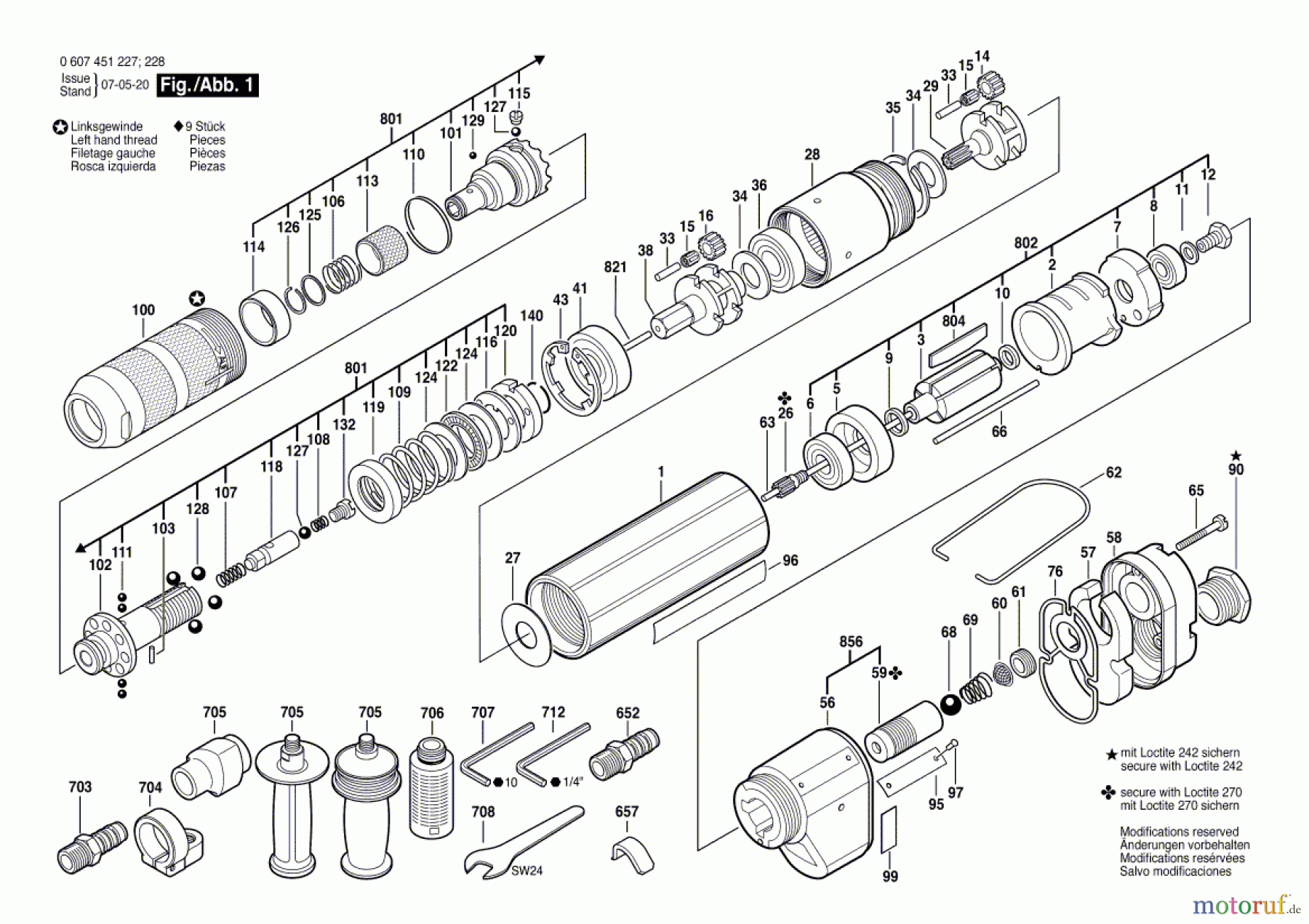 Bosch Werkzeug Pw-Schrauber-Ind 370 WATT-SERIE Seite 1