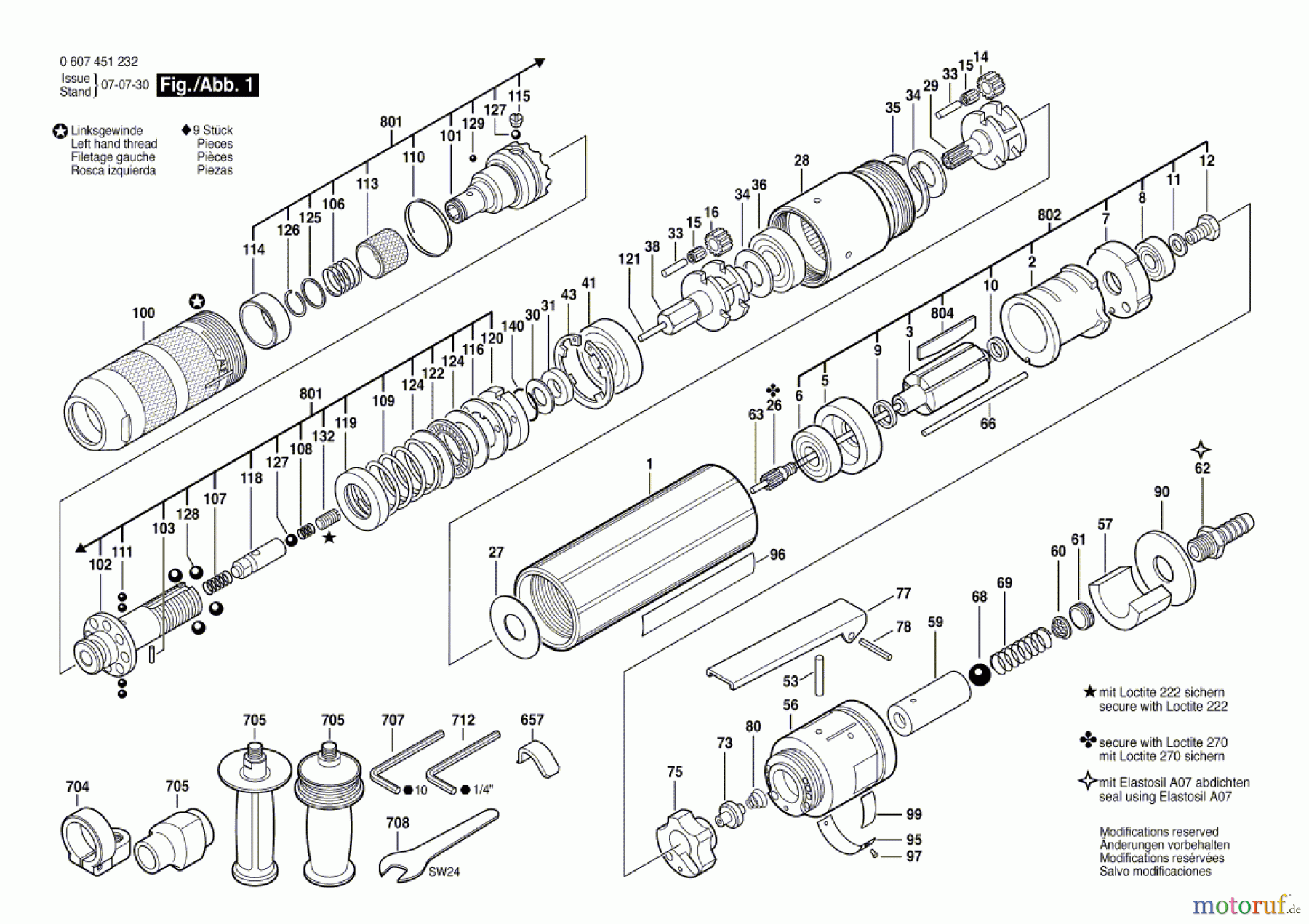 Bosch Werkzeug Pw-Schrauber-Ind 370 WATT-SERIE Seite 1