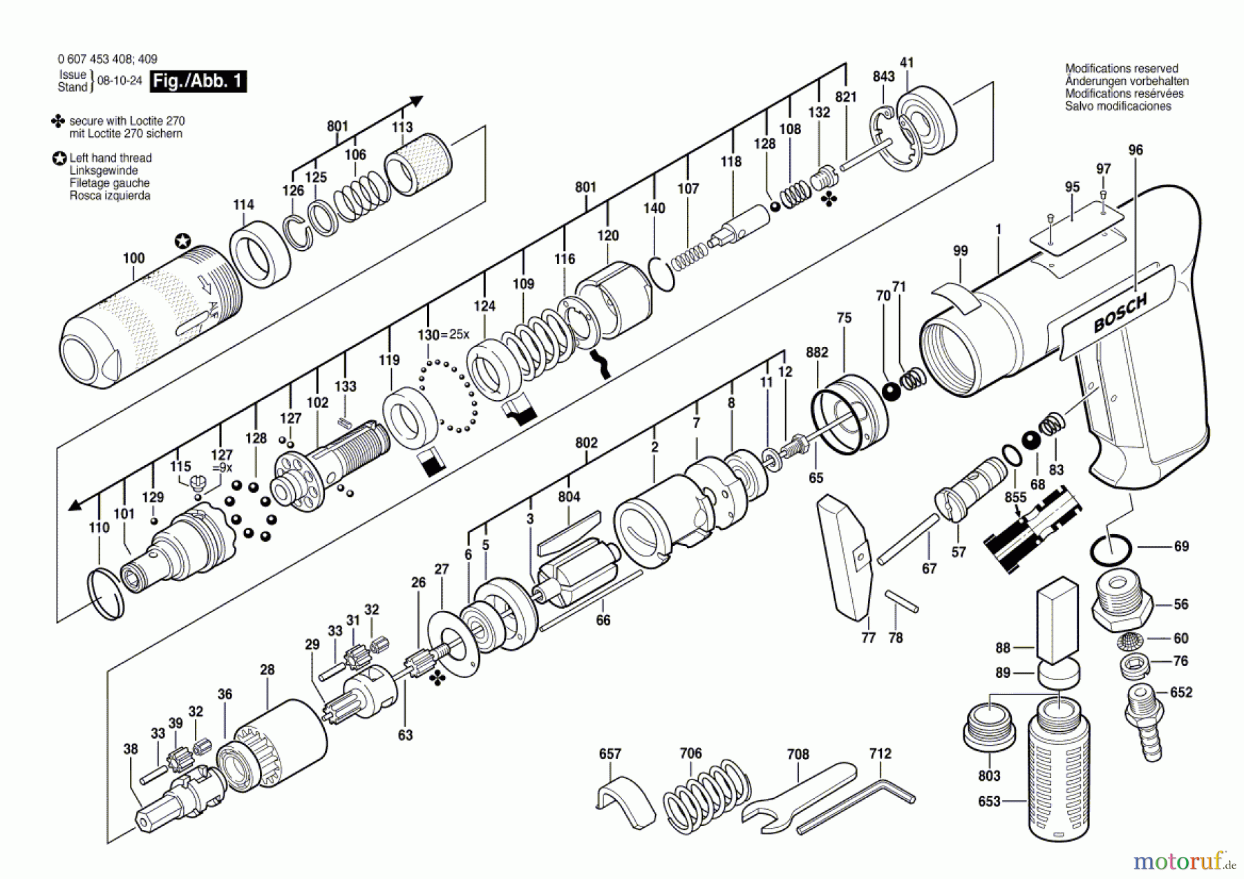 Bosch Werkzeug Pw-Schrauber-Ind 180 WATT-SERIE Seite 1