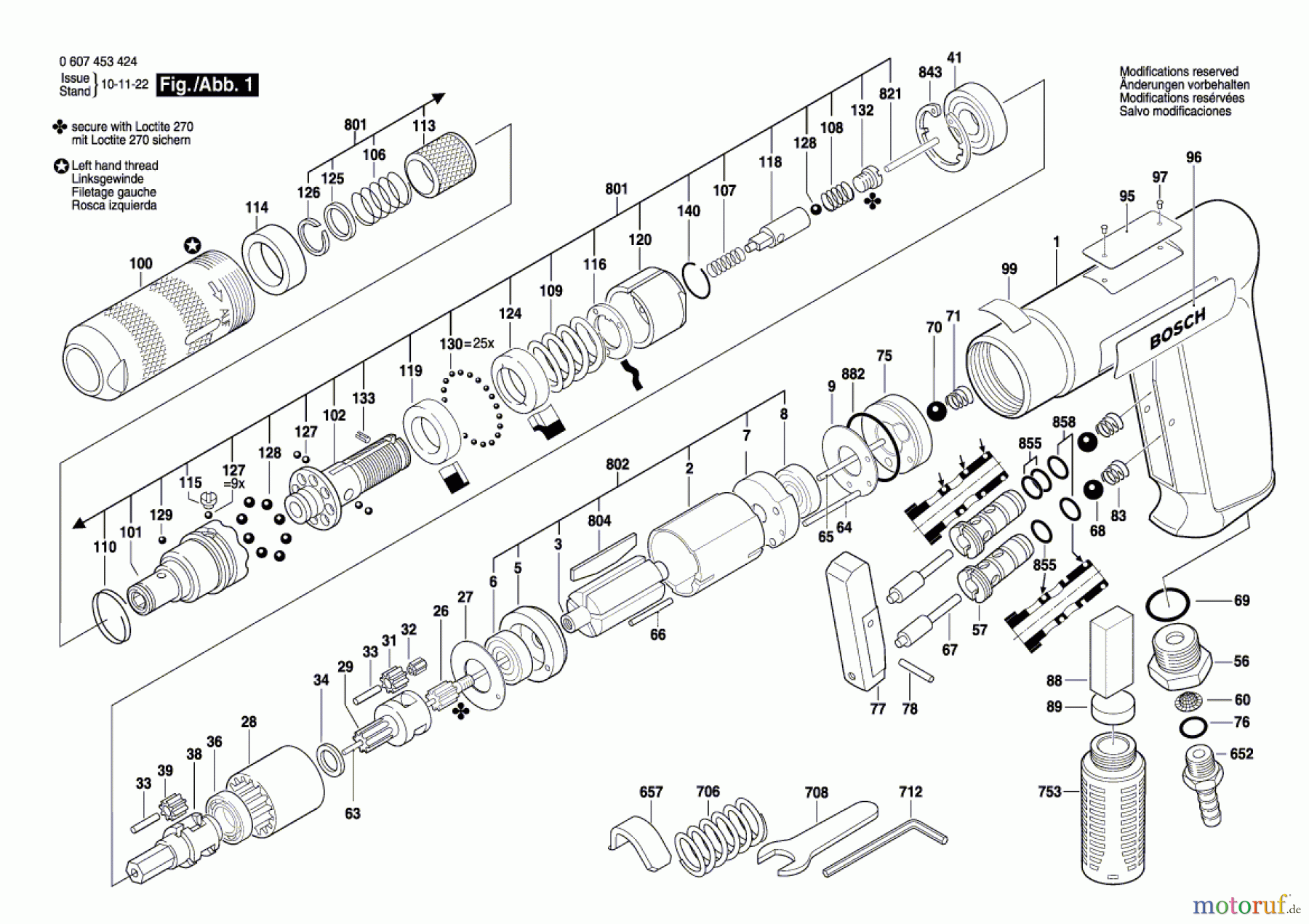 Bosch Werkzeug Pw-Schrauber-Ind 180 WATT-SERIE Seite 1