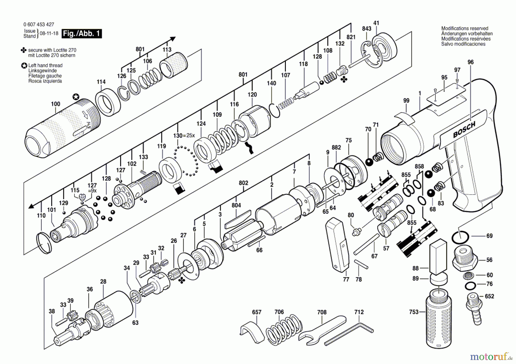 Bosch Werkzeug Pw-Schrauber-Ind 180 WATT-SERIE Seite 1