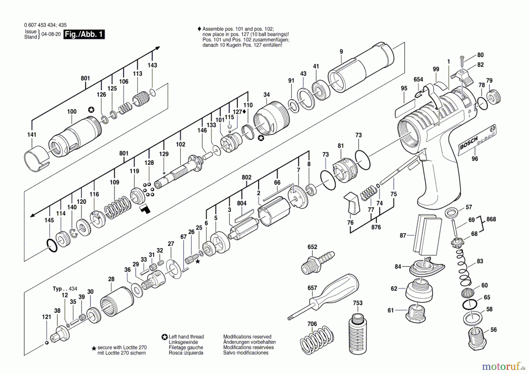 Bosch Werkzeug Pw-Schrauber-Ind 180 WATT-SERIE Seite 1