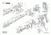 Bosch Bohrhammer H 22-SLE Listas de piezas de repuesto y dibujos Seite 1