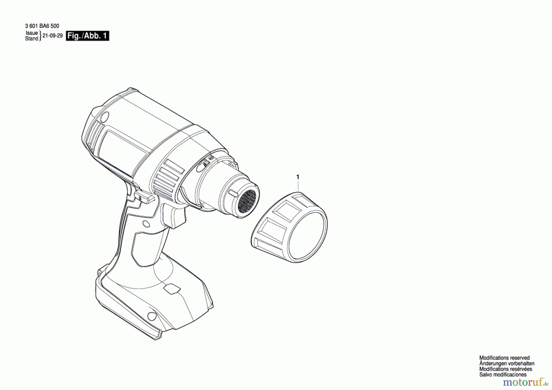 Bosch Werkzeug Heissluftgebläse GHG18V-50 Seite 1