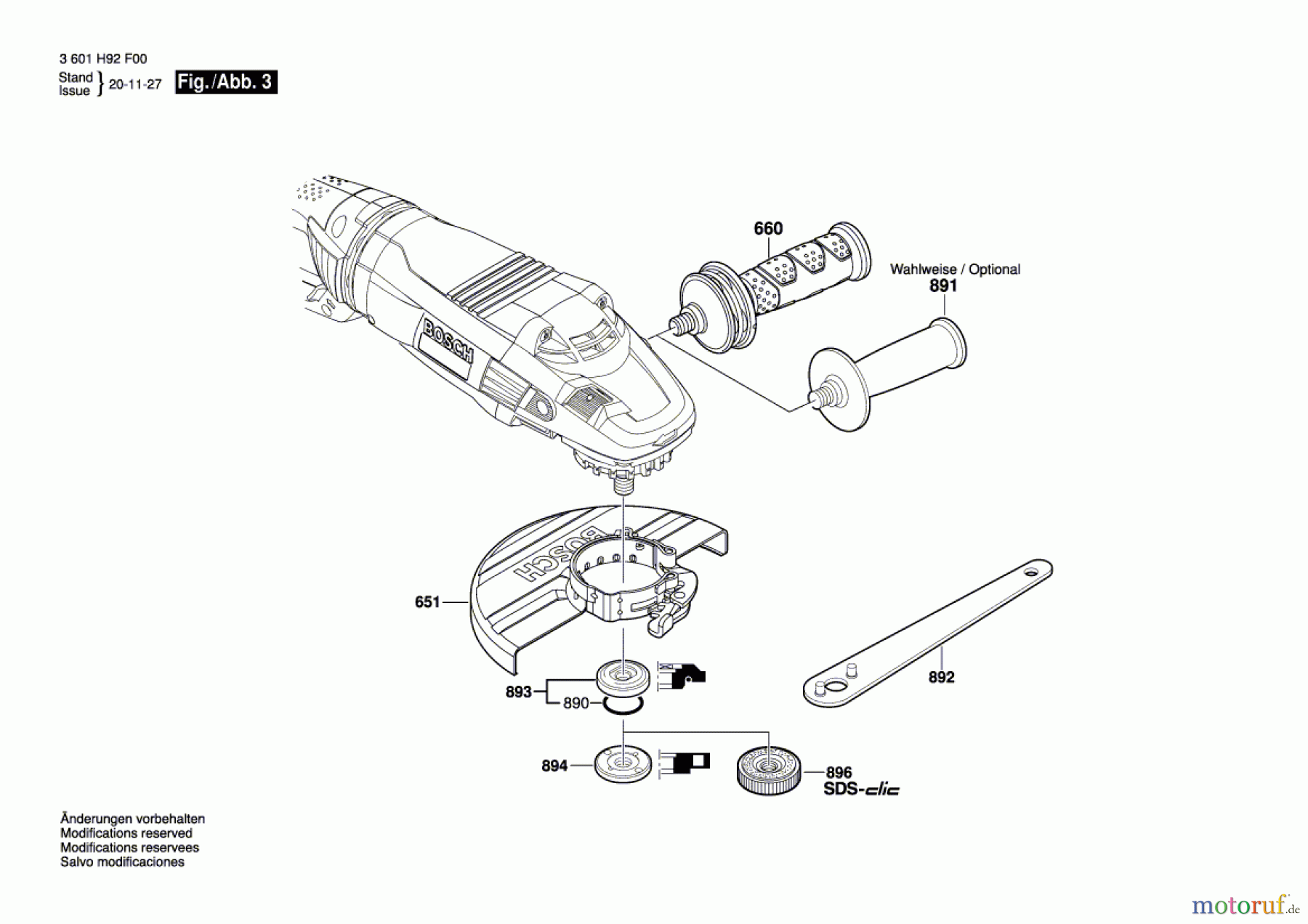  Bosch Werkzeug Winkelschleifer GWS 24-230 LVI Seite 3