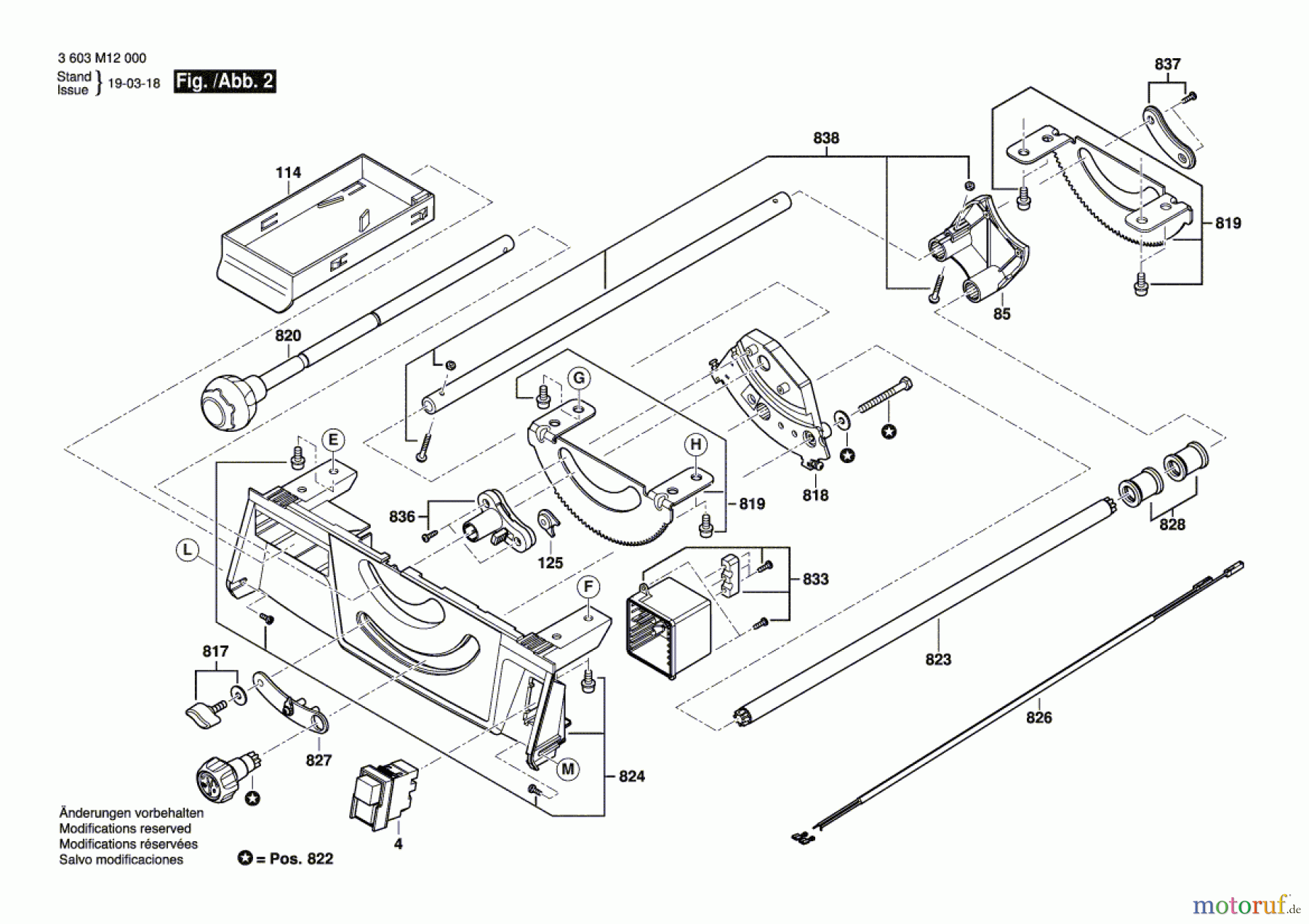  Bosch Werkzeug Tischkreissäge AdvancedTableCut 52 Seite 2