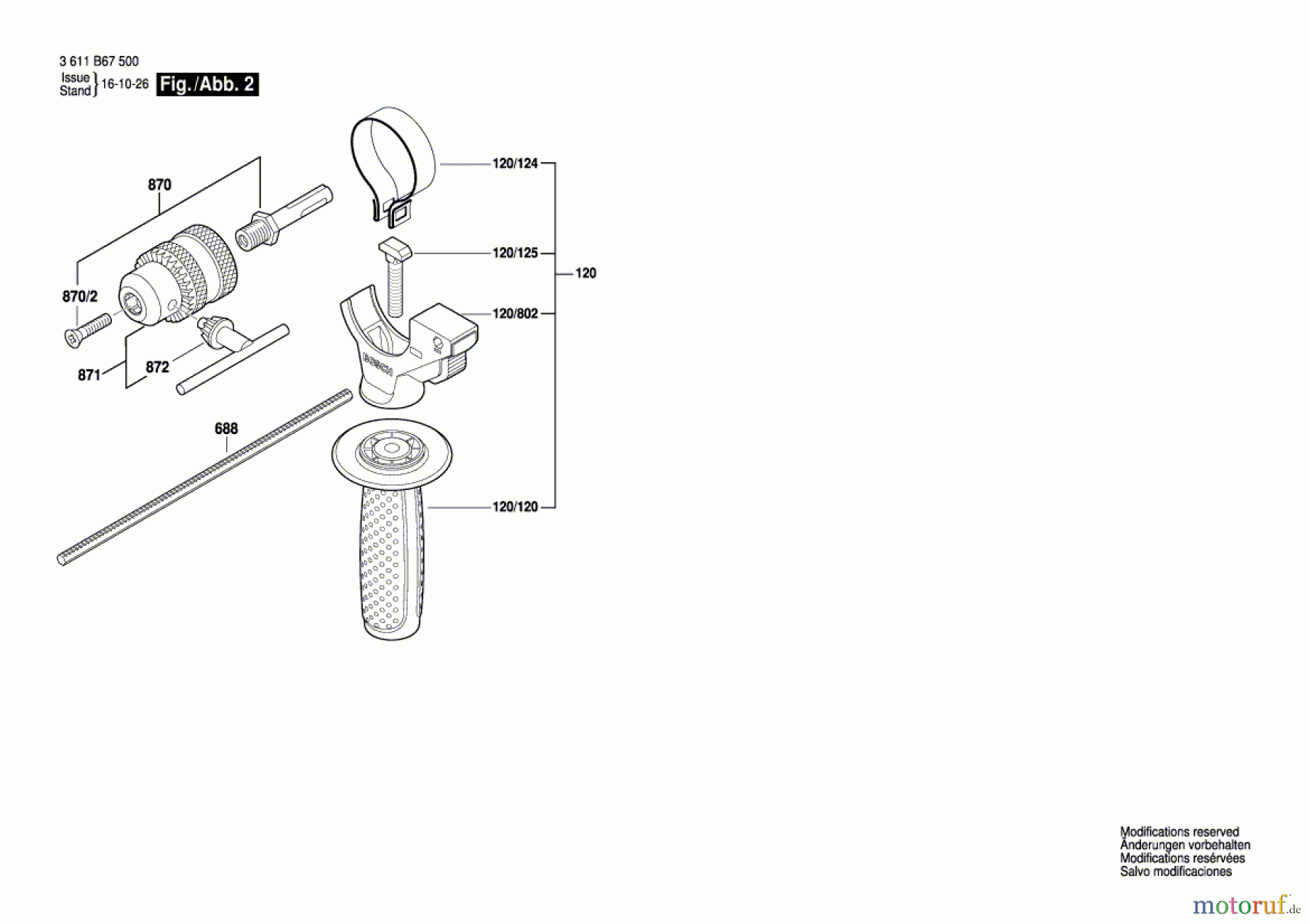  Bosch Werkzeug Bohrhammer GBH 2-28 Seite 2