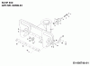 MTD Accessories Snow thrower SCHF 650 for 550-750 02506.03 (1995) Listas de piezas de repuesto y dibujos Auger housing