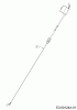 Cub Cadet SC 100 HW 11A-B9M5710 (2018) Listas de piezas de repuesto y dibujos Control cable brake