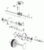 Gutbrod HB 42 RL 12A-L56Z604 (1998) Listas de piezas de repuesto y dibujos Gearbox, Wheels