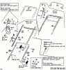 Golf JOKER 11A-T11Z648 (1998) Listas de piezas de repuesto y dibujos Handle