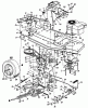 Fleurelle AMH 1151 13AB453C619 (1999) Listas de piezas de repuesto y dibujos Drive system, Engine pulley, Pedal, Rear wheels