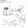 MTD Spider 76 R 13A1452C600 (2003) Listas de piezas de repuesto y dibujos Engine accessories