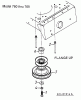 Edenparc N 145102 13CP765N608 (1999) Listas de piezas de repuesto y dibujos Engine pulley