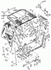 MTD E/130 13CA768N678 (1999) Listas de piezas de repuesto y dibujos Grass box