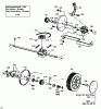 Golf KING 12A-T15Z648 (1999) Listas de piezas de repuesto y dibujos Gearbox, Wheels