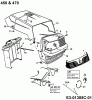 Budget BTR 1101 13A1450F619 (2002) Listas de piezas de repuesto y dibujos Engine hood 0-Style