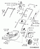 Genius Pro GP 40 B 11A-L13Y667 (2000) Listas de piezas de repuesto y dibujos Height adjustment, Handle, Wheels