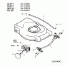 Lawnflite 478 SP 12A-378C611 (2003) Listas de piezas de repuesto y dibujos Front wheel, Pivot bar