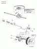 Gutbrod HB 54 RA 12A-Q78T690 (2001) Listas de piezas de repuesto y dibujos Gearbox, Wheels