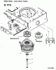 MTD untill 2011 SN 170 A 13BP518N670 (2003) Listas de piezas de repuesto y dibujos Electric clutch, Engine pulley