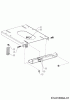 Troy-Bilt Mustang XP 50 17AFCACP011 (2013) Listas de piezas de repuesto y dibujos Seat switch, Seat bracket