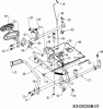Gutbrod GLX 105 RH 13BX516N690 (2006) Listas de piezas de repuesto y dibujos Pedals