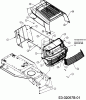 MTD Trac 12-91 13D1450B676 (2007) Listas de piezas de repuesto y dibujos Engine hood 0-Style