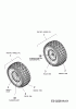 Gutbrod DLX 107 SA 13AA606G690 (2004) Listas de piezas de repuesto y dibujos Front wheels 15x6