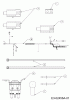 Cub Cadet CC 714 TE 13H277DE603 (2014) Listas de piezas de repuesto y dibujos Electric parts