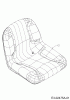 Troy-Bilt Horse XP 46 13AX79KT309 (2016) Listas de piezas de repuesto y dibujos Seat