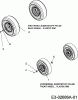 Merox MX PINTO DX 60 13B7064-667 (2006) Listas de piezas de repuesto y dibujos Wheels